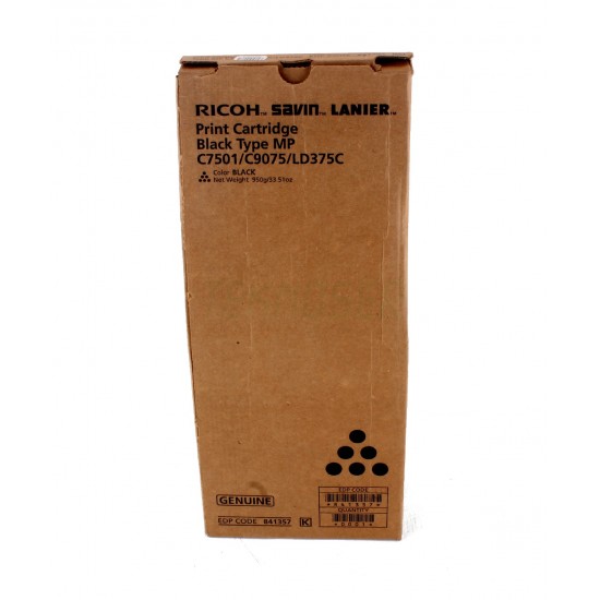 Ricoh MP C 7501 Orijinal Siyah Toner MP C6501