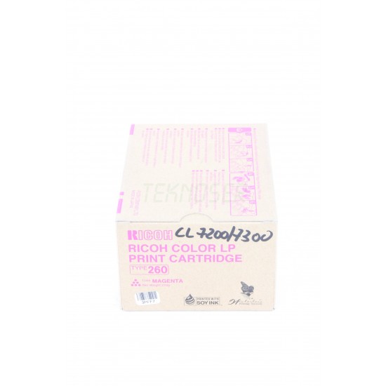 Ricoh Type 260 Orijinal Kirmizi Toner CL 7200-7300