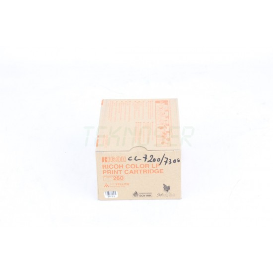 Ricoh Type 260 Orijinal Sari Toner CL 7200-7300 Ricoh Type 260 Orijinal Sari Toner CL 7200-7300