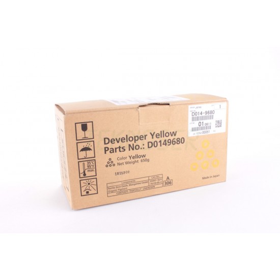 Ricoh D0149680 Orijinal Sari Developer MP C6000-7500 Ricoh D0149680 Orijinal Sari Developer MP C6000-7500