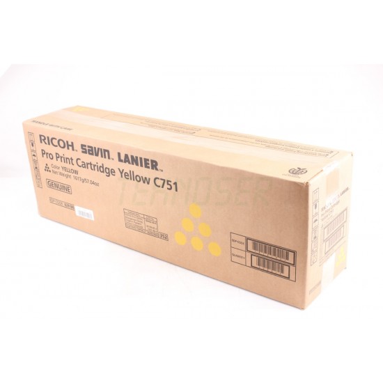Ricoh Pro C751 Orijinal Sari Toner Pro C651 Ricoh Pro C751 Orijinal Sari Toner Pro C651