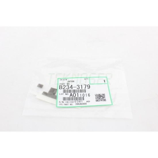 Ricoh B2343179 Front Developer Roller Shield Ricoh B2343179 Front Developer Roller Shield