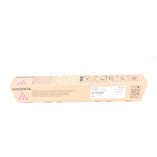 Ricoh MP C 2503 Orijinal Kirmizi Toner MP C2003-2504-2011-2004 (Standart Kapasite)