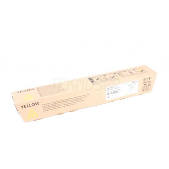 Ricoh MP C 2503H Orijinal Sari Toner MP C2003-2504-2011-2004 (Yüksek Kapasite)