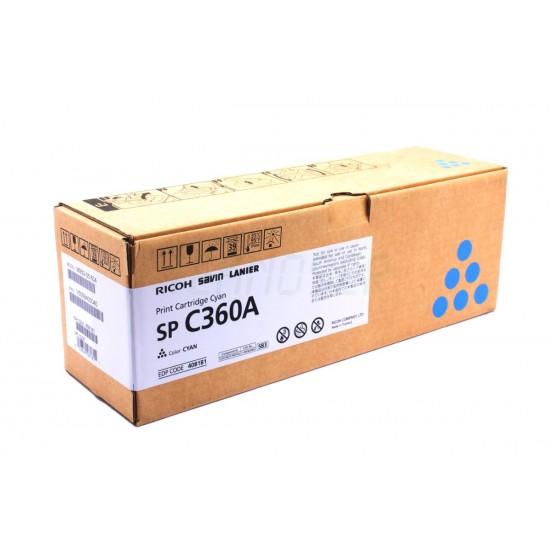 Ricoh SP C 360 Orijinal Mavi Toner